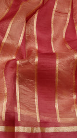 Pre-Order : Handloom Pure Kora Silk Saree