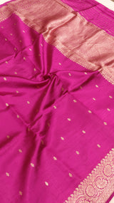 Pre-Order : Handloom Pure Soft Katan Saree