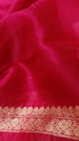 Pure Handloom Kora Silk Saree