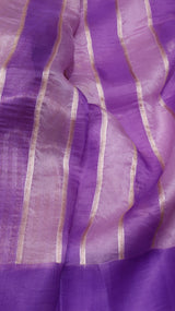Pre-Order : Handloom Pure Kora Silk Saree