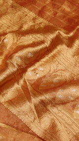 Glass Tissue Silk Saree