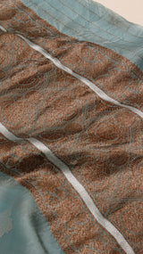 Pre-Order : Handloom Pure Kora Silk Saree