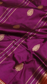 Pre-Order : Handloom Pure Katan Silk Saree