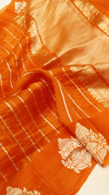 Pure Handloom Kora Silk Saree