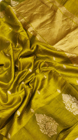 Pre-Order : Handloom Pure Soft Katan Silk Saree