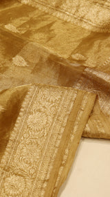 Glass Tissue Silk Saree