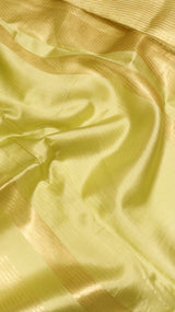 Pre-Order : Pre-Order : Striped Tissue Katan Silk Saree