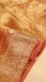 Glass Tissue Silk Saree