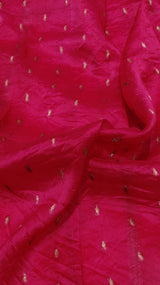 Pre-Order : Handloom Pure Kora Silk Saree