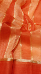 Pre-Order : Handloom Pure Kora Silk Saree