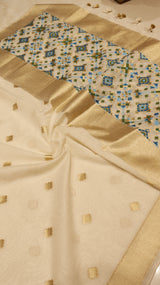 Ikat Pure Cotton Suit Set