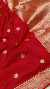 Pre-Order : Chand Phool Katan Silk Saree