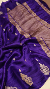 Pre-Order : Handloom Pure Soft Katan Silk Saree