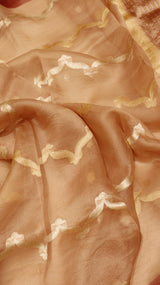 Pre-Order : Handloom Pure Kora Silk Saree