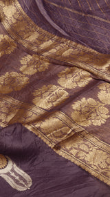 Pure Handloom Kora Silk Saree