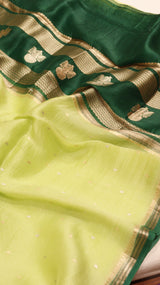 Pure Handloom Kora Silk Saree