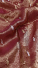 Glass Tissue Silk Saree