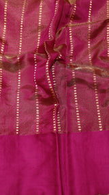 Pure Tissue Banarasi Saree - Satin Border