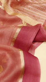 Pre-Order : Handloom Pure Kora Silk Saree