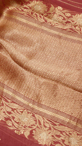 Pre-Order : Handloom Pure Kora Silk Saree
