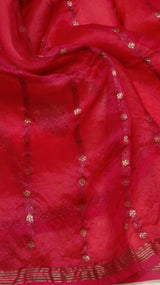 Pre-Order : Handloom Pure Kora Silk Saree