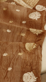 Pure Handloom Kora Silk Saree