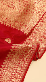 Pre-Order : Chand Phool Katan Silk Saree
