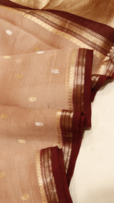 Pure Handloom Kora Silk Saree
