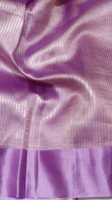 Pre-Order : Striped Tissue Katan Silk Saree