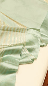 Pre-Order : Striped Tissue Katan Silk Saree