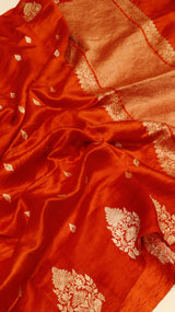 Handloom Pure Soft Katan Silk Saree