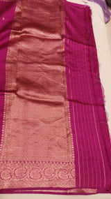 Pre-Order : Handloom Pure Soft Katan Saree