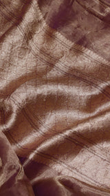 Glass Tissue Silk Saree