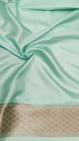 Antique Brocade Katan Silk Saree