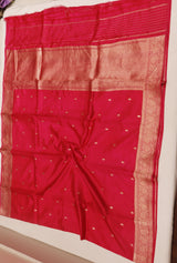 Pre-Order : Handloom Pure Soft Katan Saree