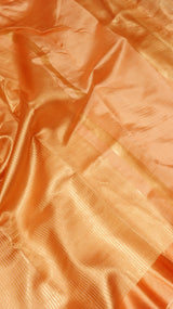 Pre-Order : Pre-Order : Striped Tissue Katan Silk Saree