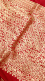 Pre-Order : Chand Phool Katan Silk Saree