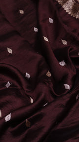 Pre-Order : Handloom Pure Soft Katan Silk Saree