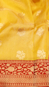 Pure Tissue Banarasi Saree - Satin Border