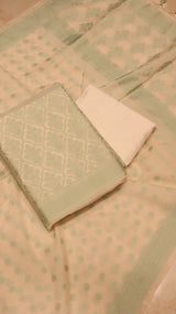 Resham Pure Cotton Suit Set