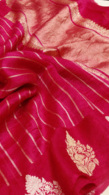 Pure Handloom Kora Silk Saree
