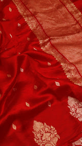 Pre-Order : Handloom Pure Soft Katan Silk Saree