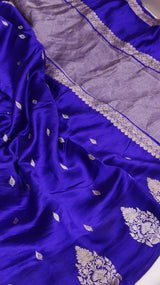 Pre-Order : Handloom Pure Soft Katan Silk Saree