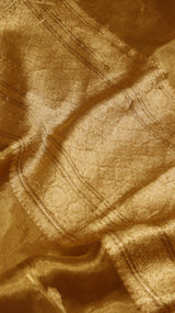 Glass Tissue Silk Saree