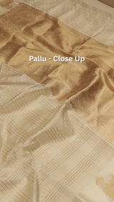 Handloom Soft Katan Rath Border Saree