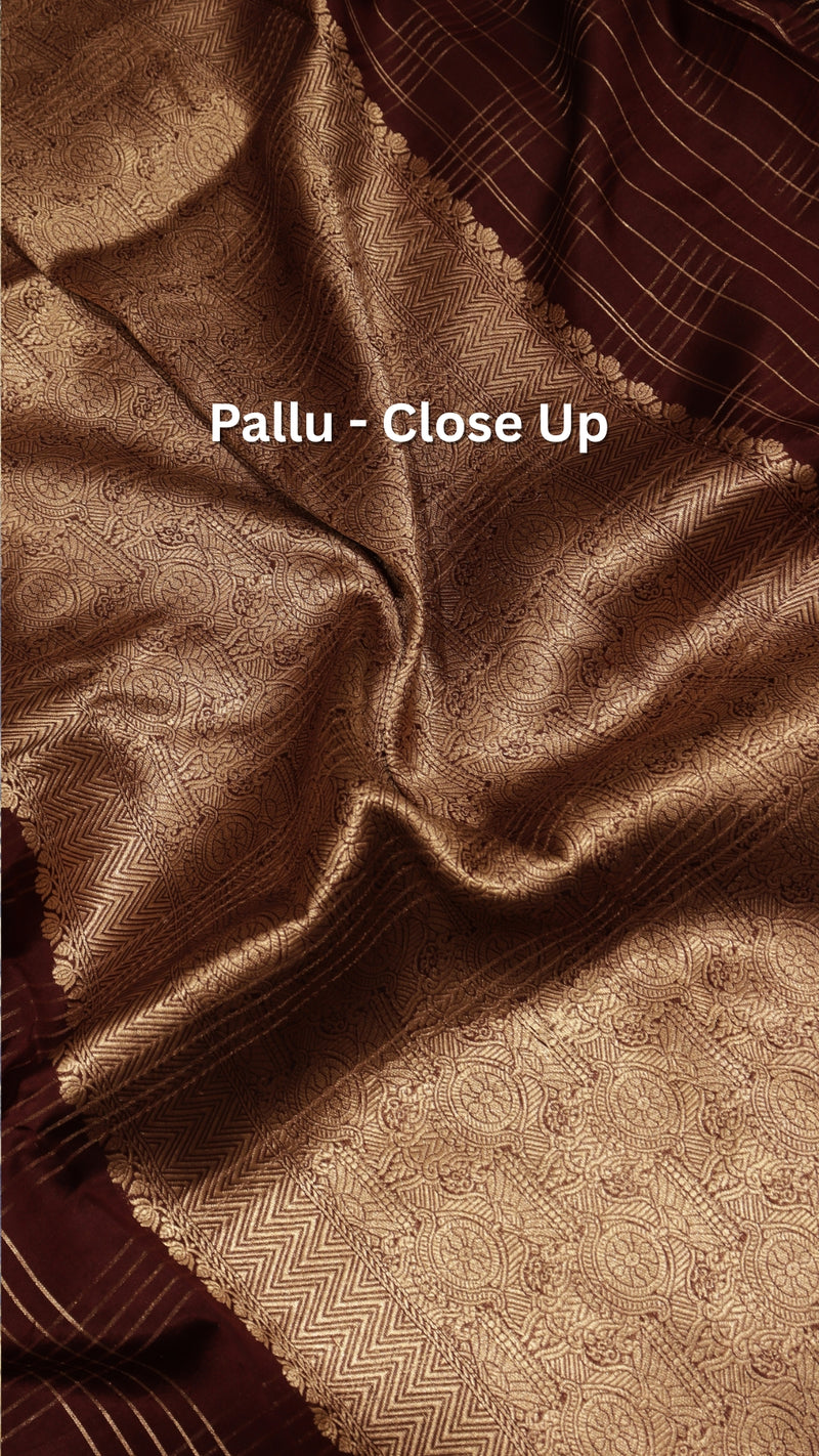 Handloom Soft Katan Rath Border Saree
