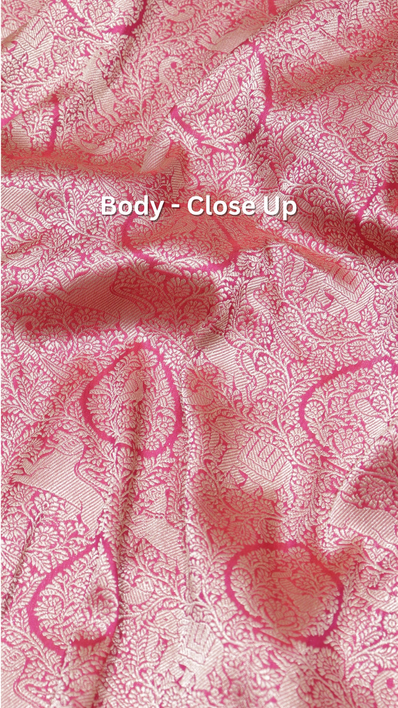 Handloom Katan Silk Brocade Saree