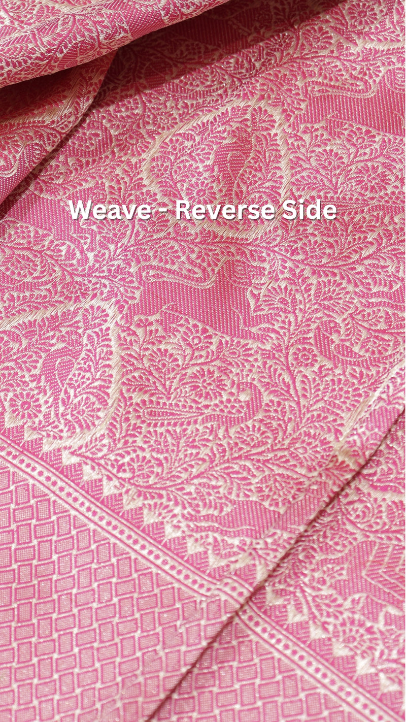 Handloom Katan Silk Brocade Saree