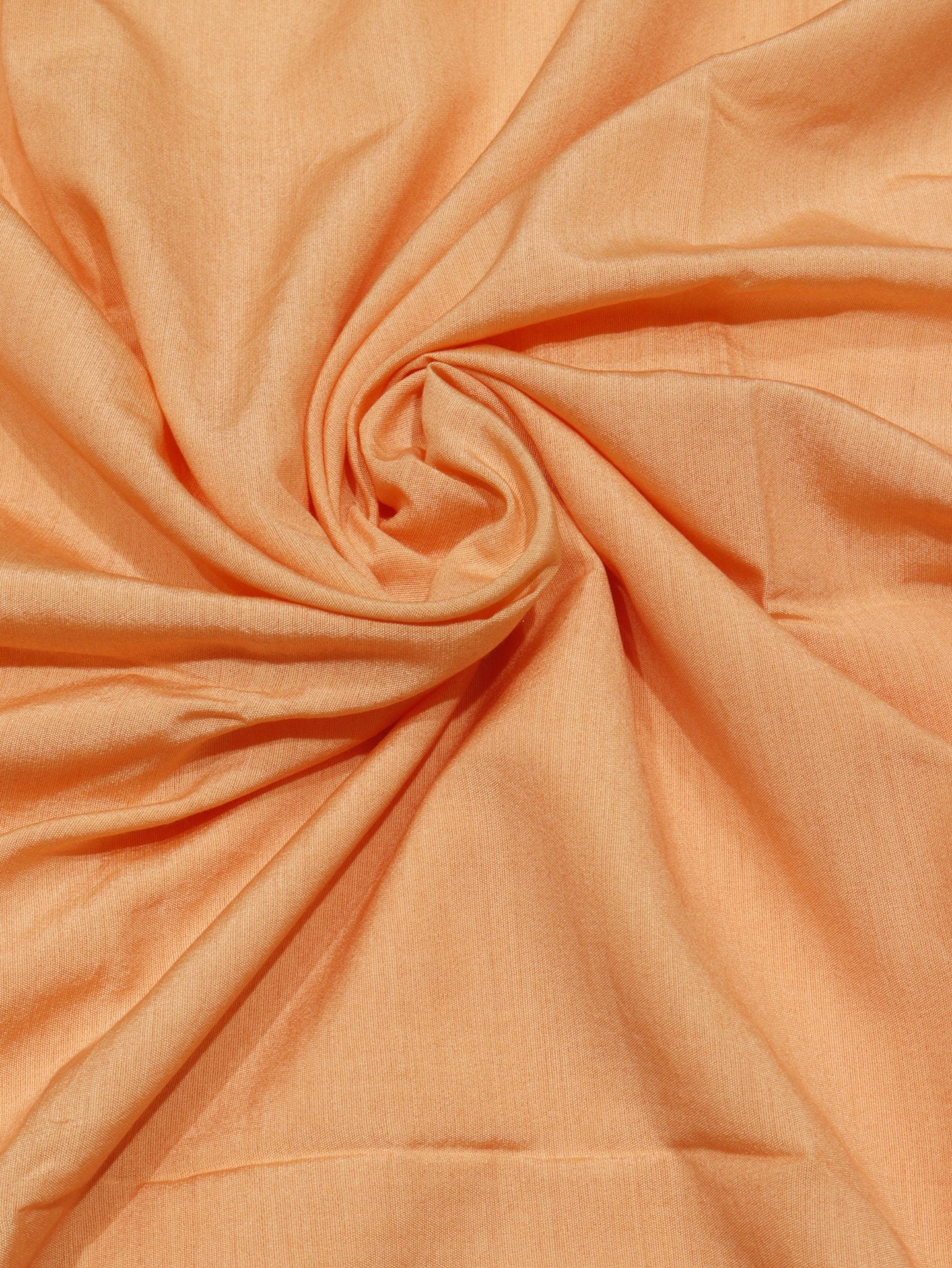 Orange Cotton Banarasi suit bottom detail