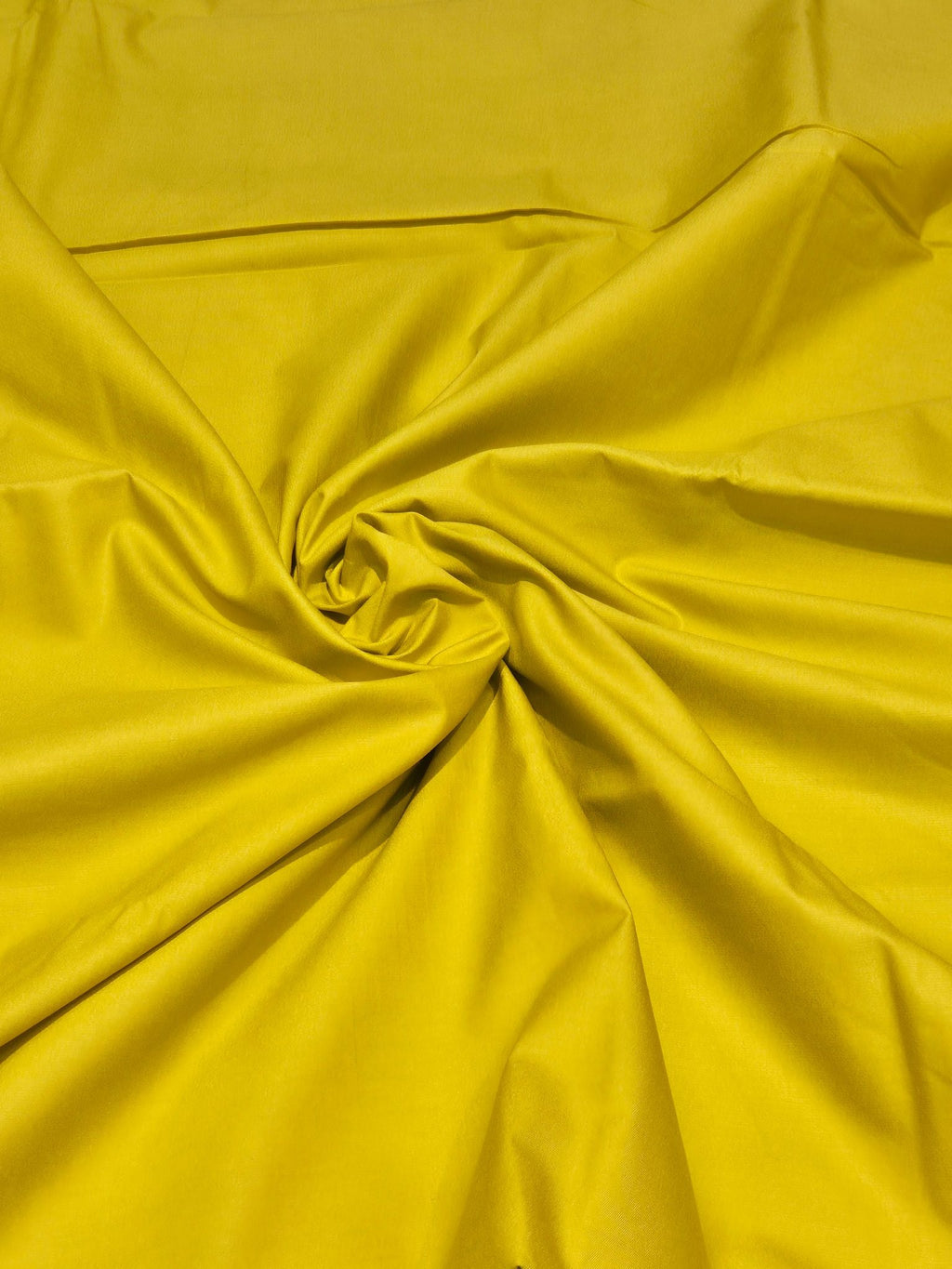 Lime Yellow Cotton Banarasi suit bottom detail